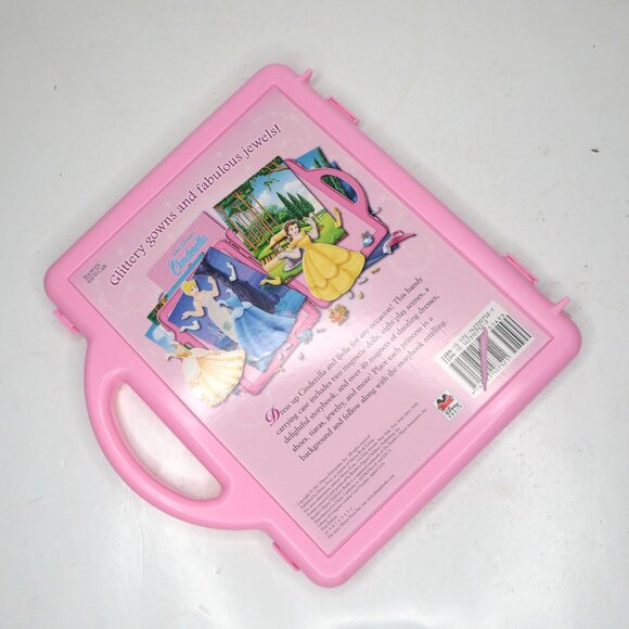 Disney Belle & Cinderella Enchanted Fashions: A Magnetic Book & Playset Pink - Picture 4 of 14